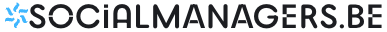 SocialManagers.be logo - online platform voor sociale mediamanagement en contentplanning